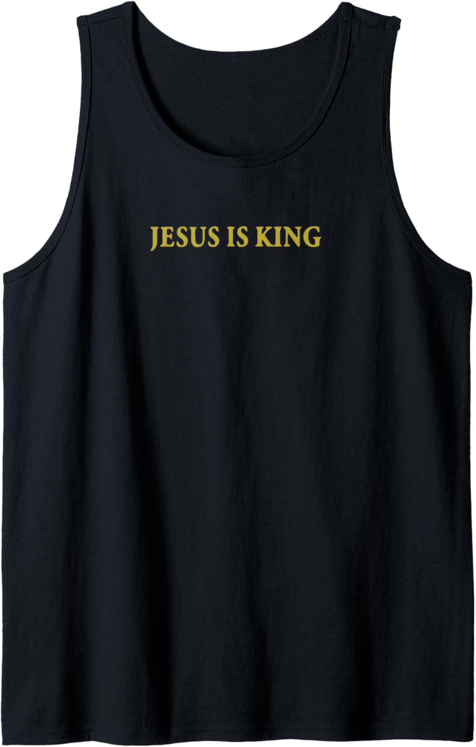 Jesus is King Christian Tank Top