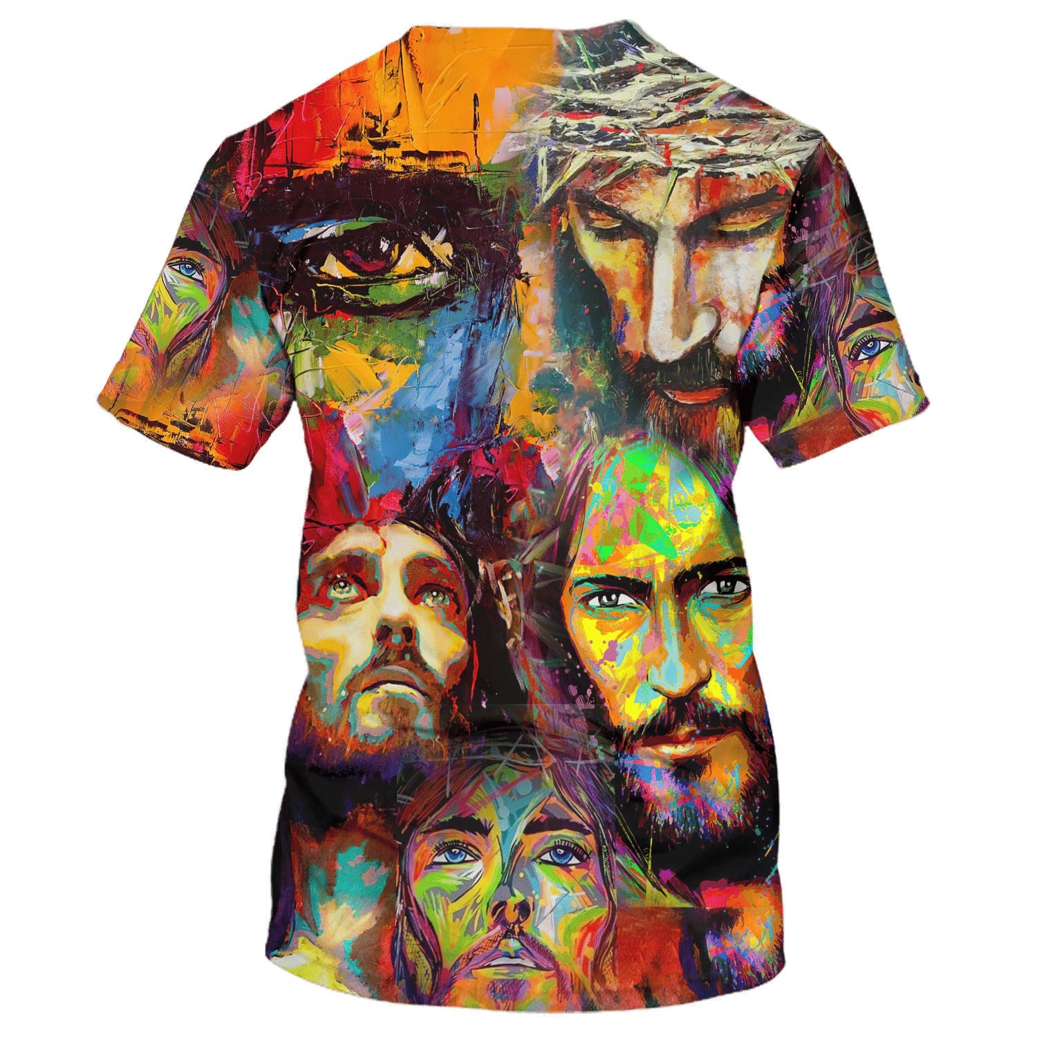 Pictures Jesus Christ 3D All Over Printed Shirt for Men and Women