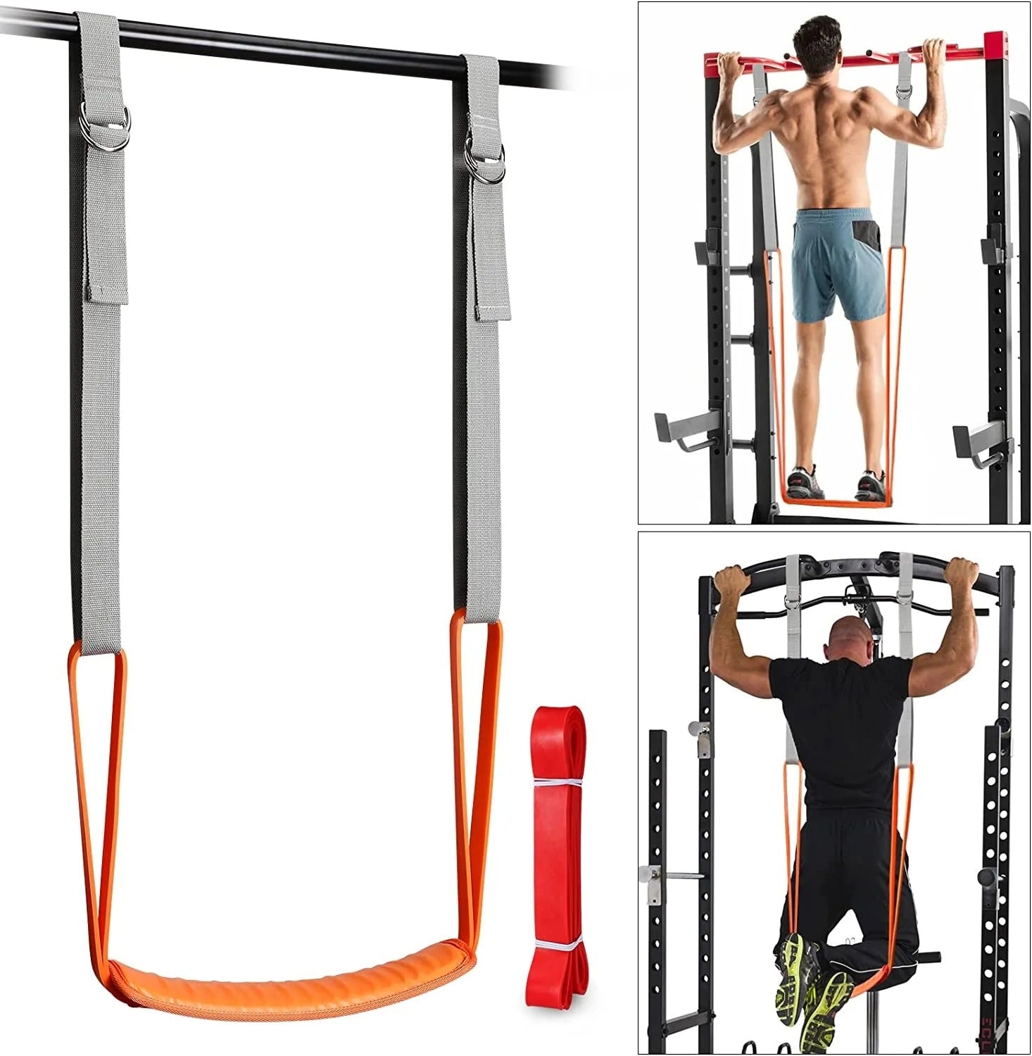Resistance band set for pull-up support for men and women