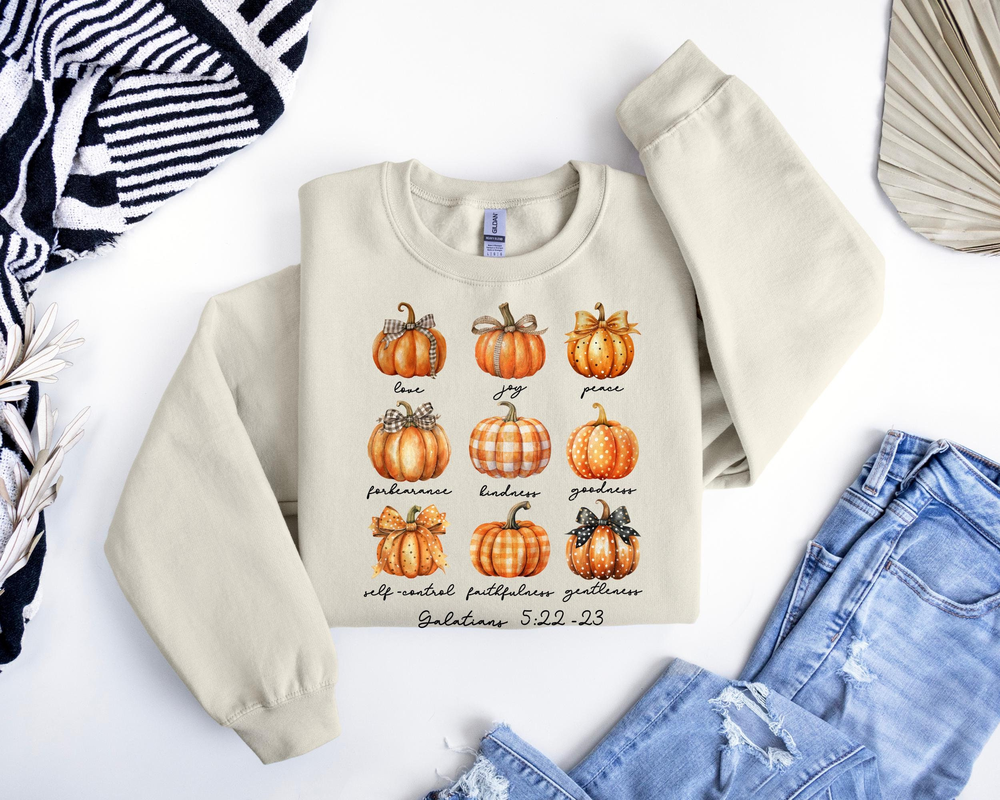 Pumpkin Sweatshirt, Fall Sweatshirt, Bible Verse Hoodie, Christian Halloween Sweatshirt, Jesus Shirt, Fall Pumpkins, Pumpkin Sweatshirt, Tee