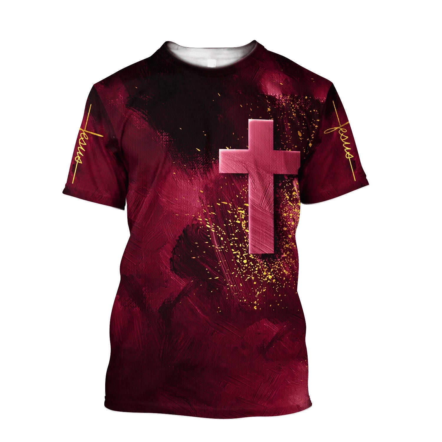 Red Jesus Is My Everything Jesus Shirt - Christian 3D Shirt