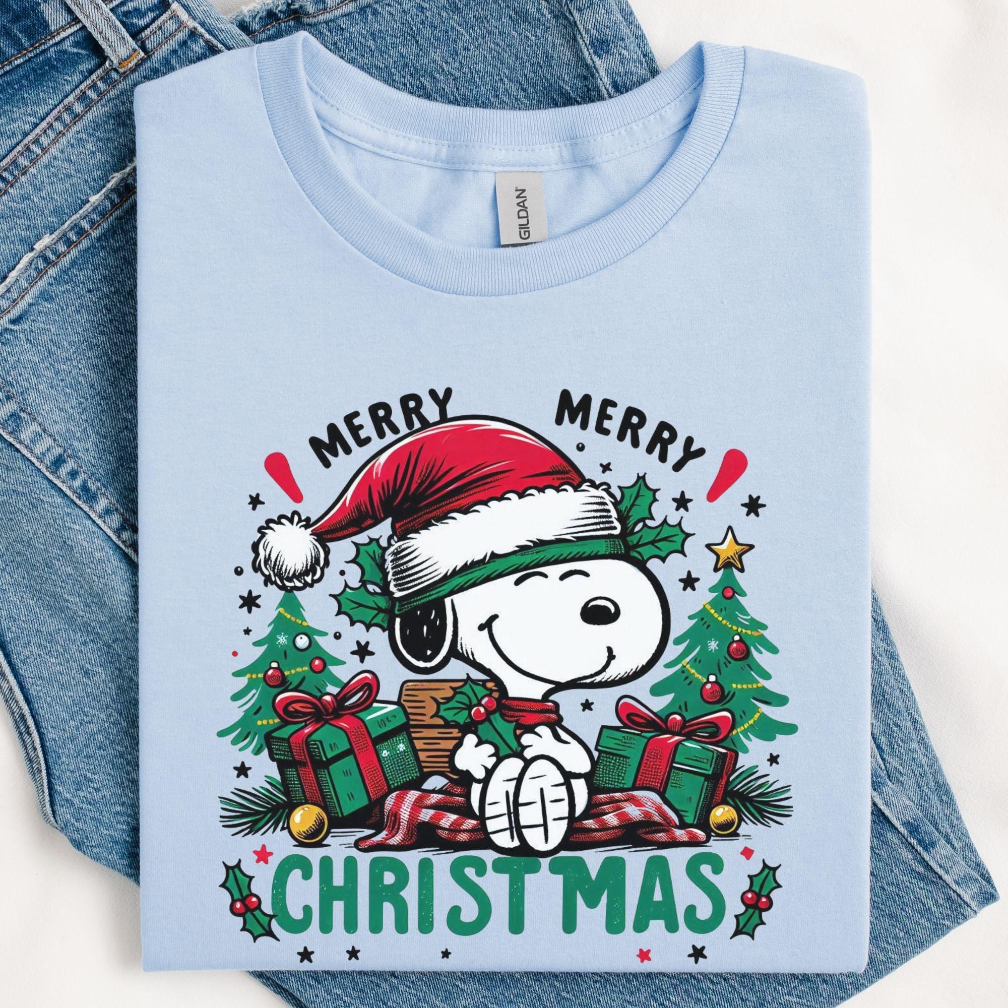 Snoopy Merry Christmas Sweatshirt, Snoopy Christmas Shirt, Funny Snoopy Shirt, Snoopy Shirt, Christmas gift, Snoopy Gift, Merry Christmas