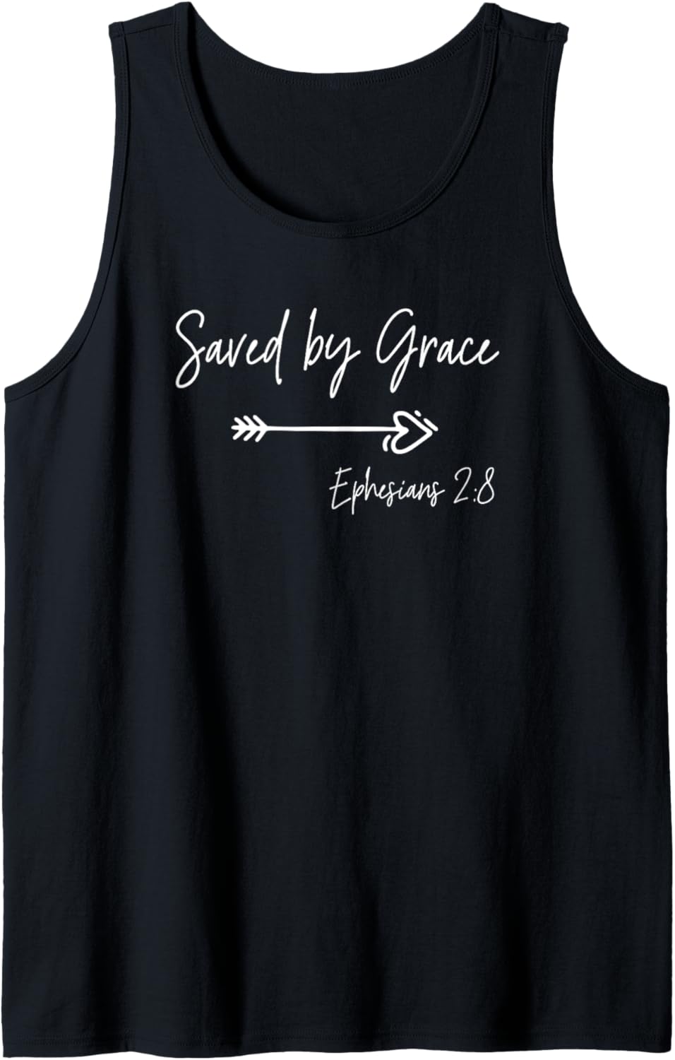 Saved By Grace Ephesians Scripture Christian Bible Verse Tank