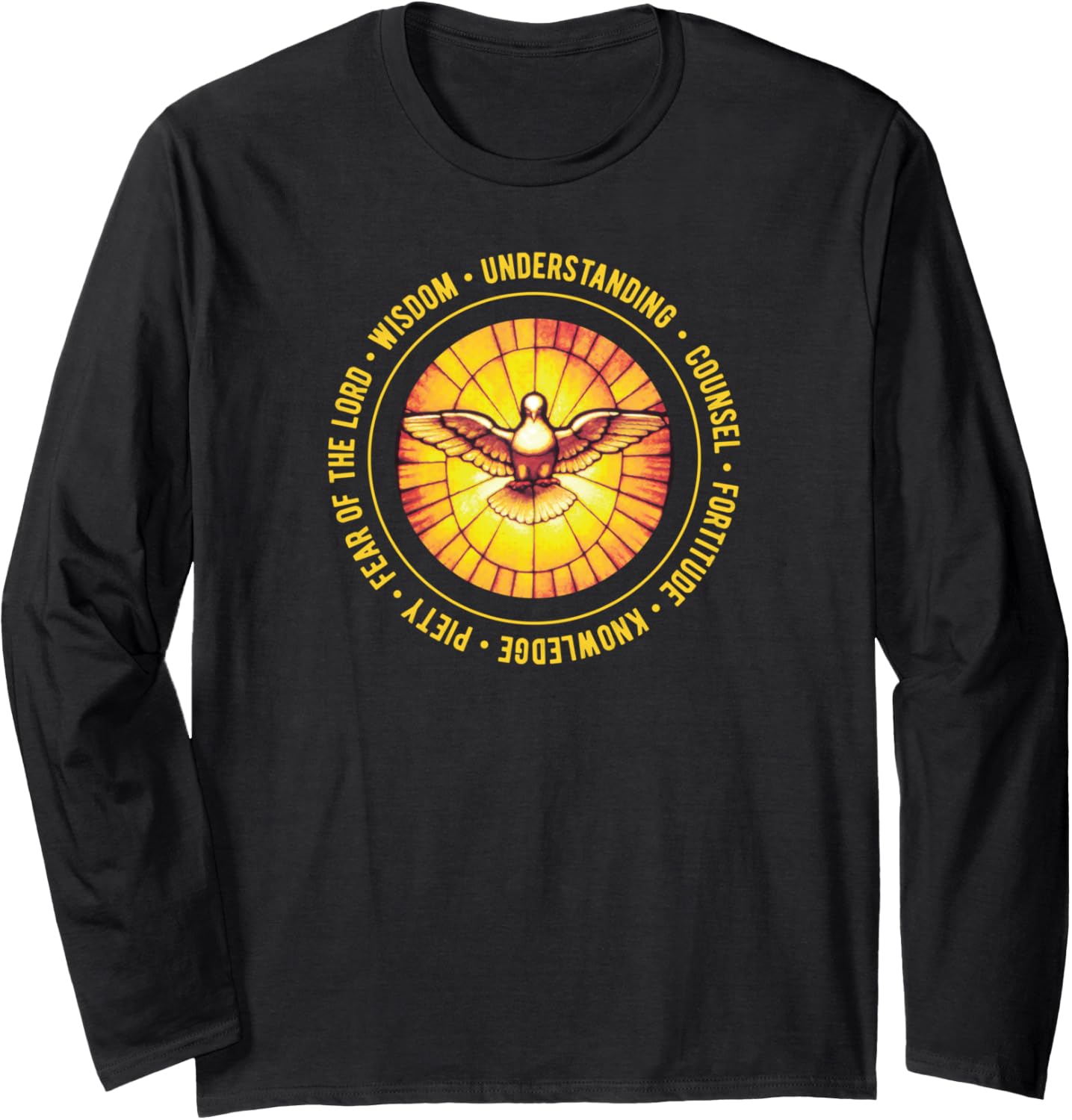 Seven Gifts Of The Holy Spirit Christian Faith Believer's Long Sleeve