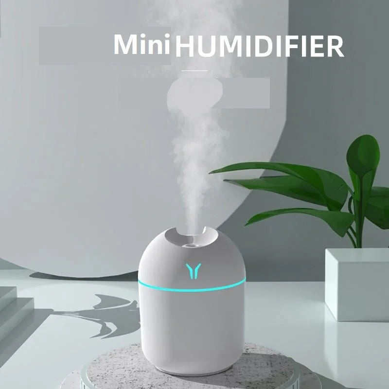 Mini USB Air Humidifier 250ML Aromatherapy Essential Oil Diffuser