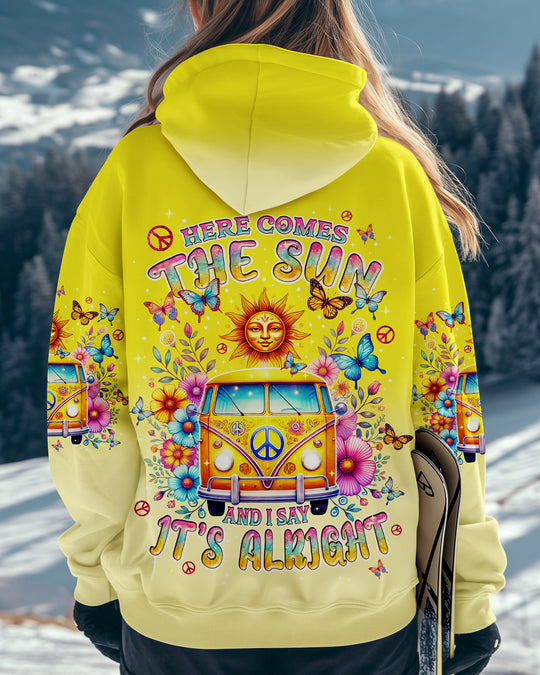 Here Comes the Sun All Over Print