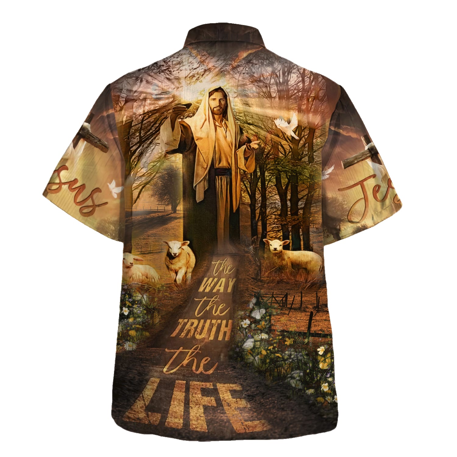 The Way The Truth And The Life Hawaiian Shirts For Men & Women - Christian Hawaiian Shirt - Hawaiian Summer Shirts