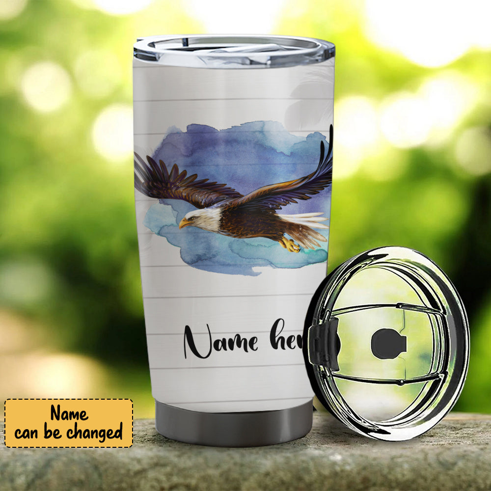 Those Who Hope In The Lord - Personalized Tumbler - Stainless Steel Tumbler - 20oz Tumbler - Tumbler For Cold Drinks