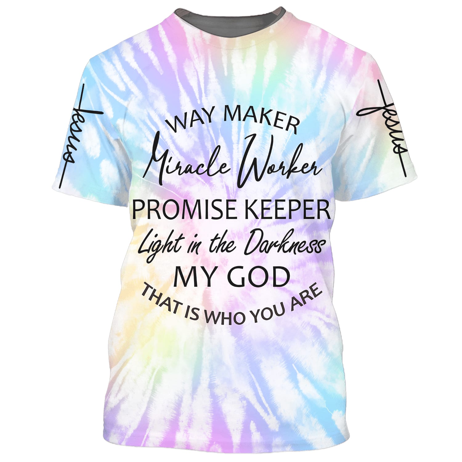 Way Maker Miracle Worker Promise Keeper 3D All Over Printed Shirt for Men and Women