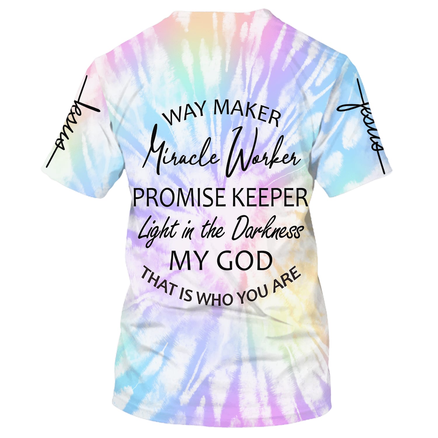 Way Maker Miracle Worker Promise Keeper 3D All Over Printed Shirt for Men and Women