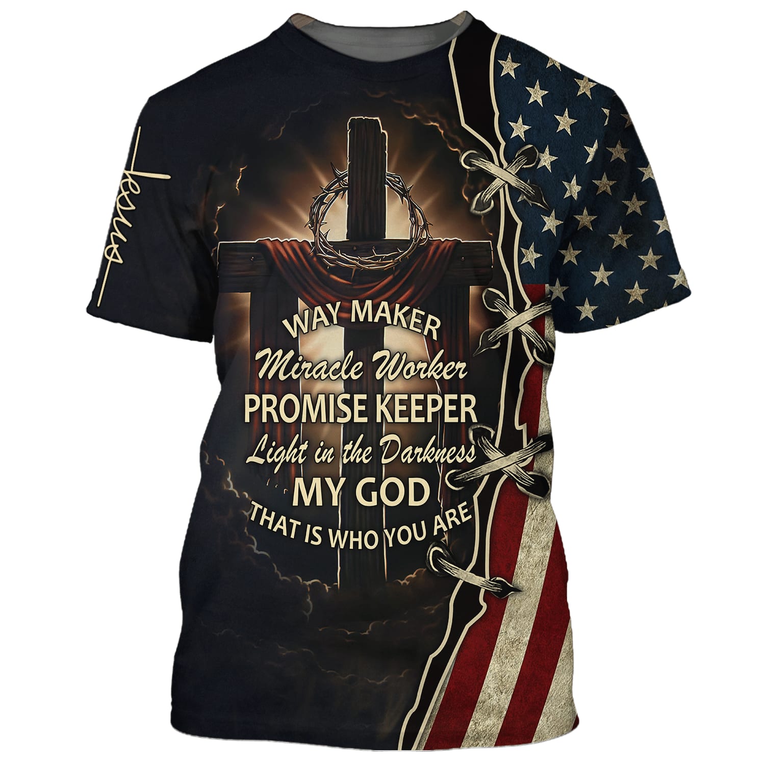 Way Maker Promise Keeper That Is Who You Are 3d Shirts - Christian T Shirts For Men And Women