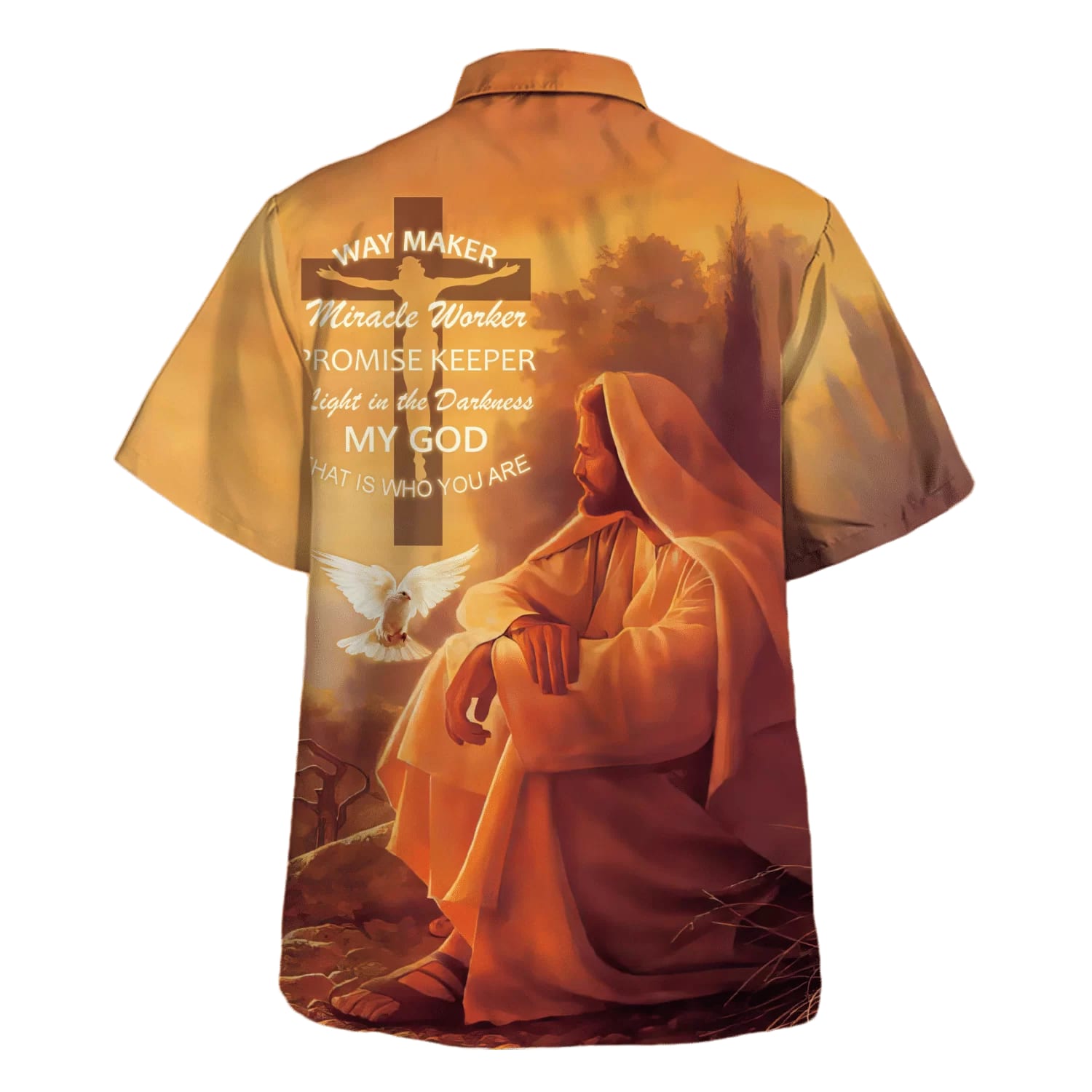 Way Marker Miracle Worker Promise Keeper Light In The Darkness My God Hawaiian Shirt - Christian Hawaiian Shirt - Best Hawaiian Shirts