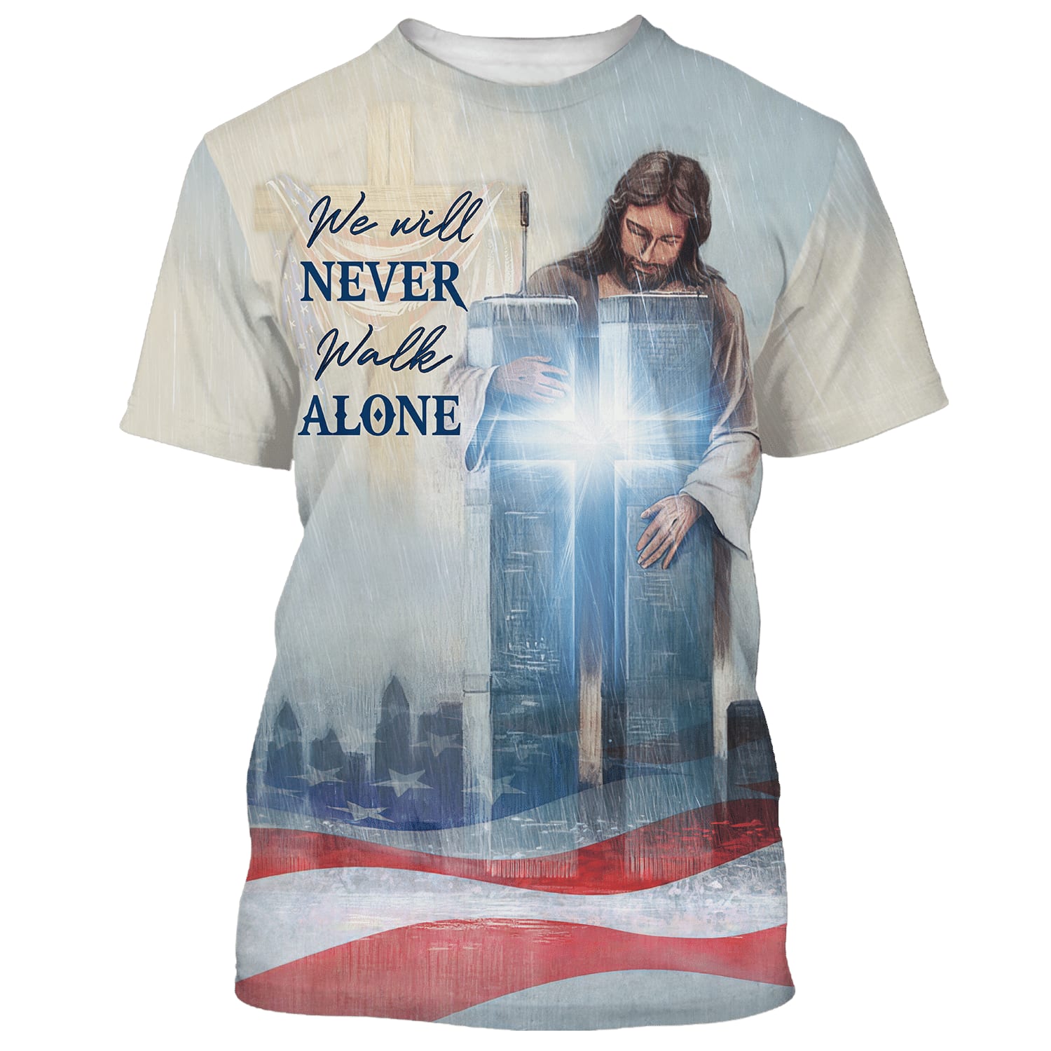 We Will Never Walk Alone 3D All Over Printed Shirt for Men and Women