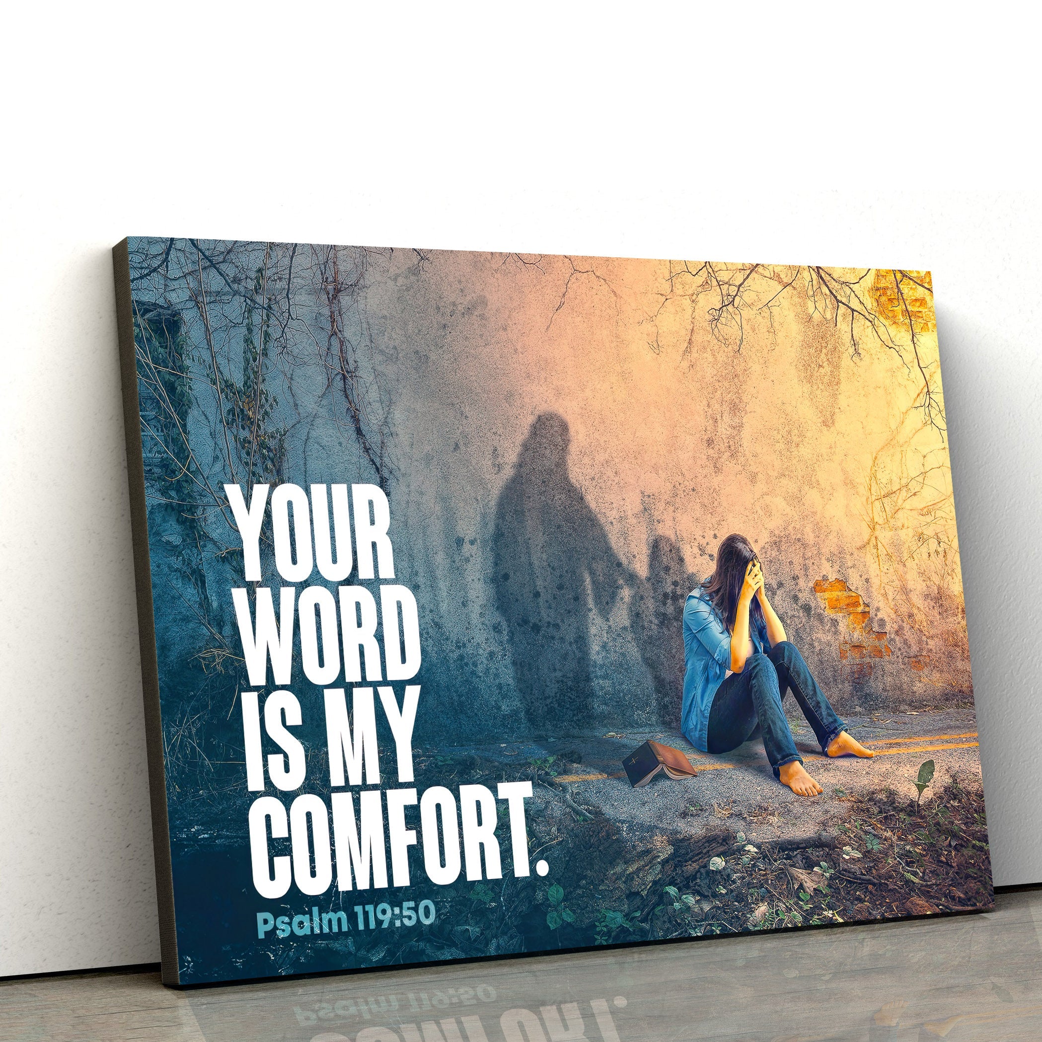 Your Word Is My Comfort Psalm 119 50 Christian Canvas Art - Wall Decoration